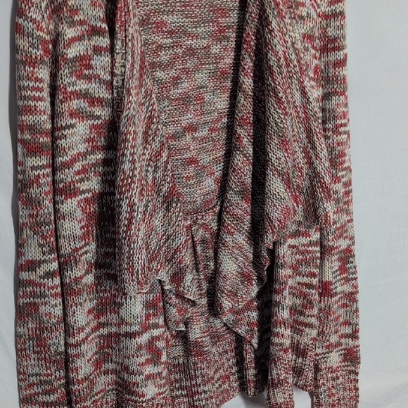 Chic Multicolor Open Front Cardigan - Picture 7 of 7